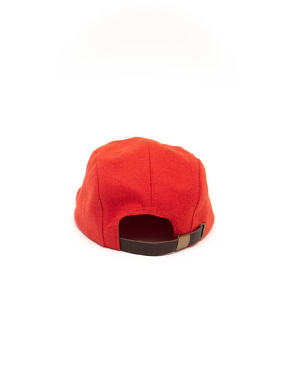 H ORANGE 5-PANEL HAT