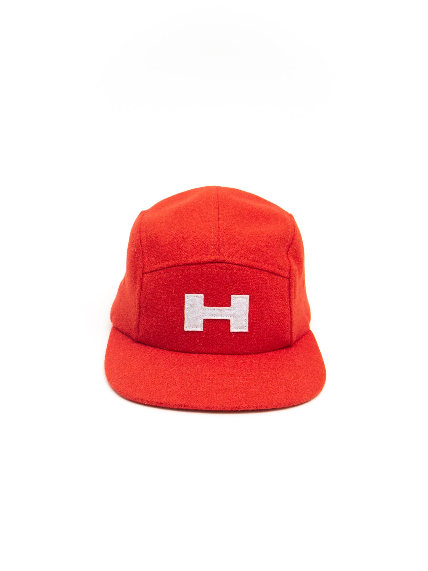 H ORANGE 5-PANEL HAT